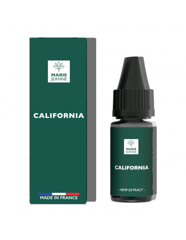 Eliquide CBD California 10ml de la marque Marie Jeanne