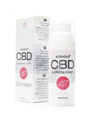 Crème pour l'eczéma Zemadol 100mg de la marque Suisse Cibdol