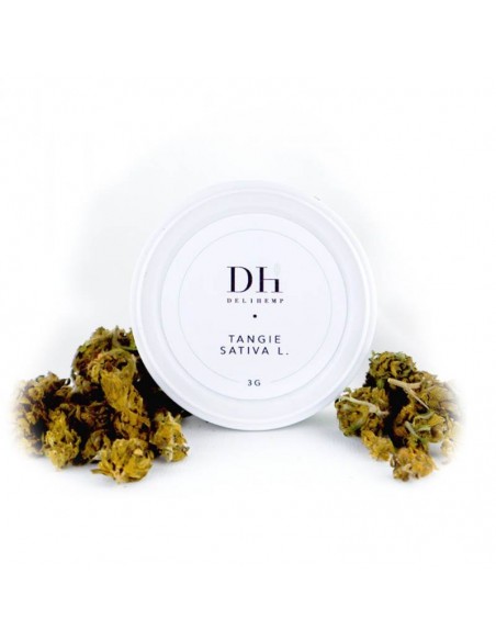 Fleurs CBD Tangie Outdoor de la marque Deli Hemp