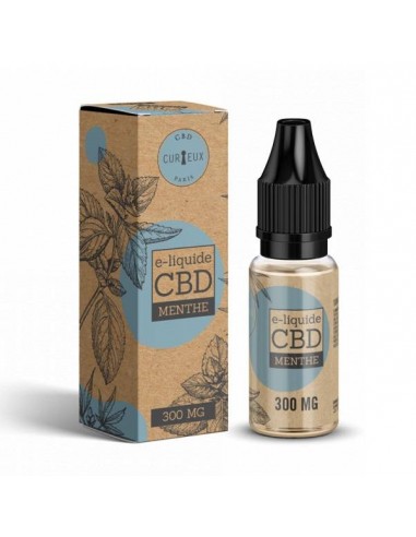 Eliquide CBD Menthe 10ml de la marque Curieux