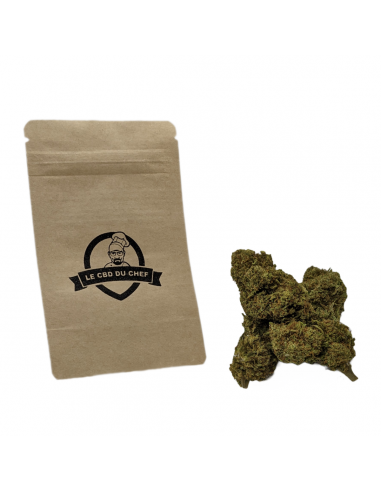 Fleurs CBD Badger Haze Indoor de la marque Le CBD du Chef