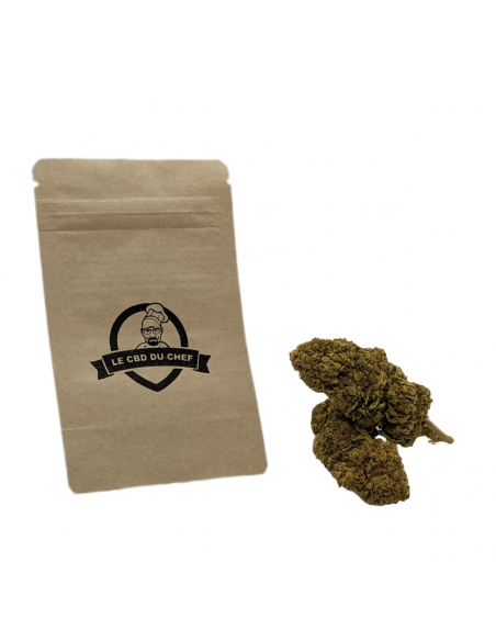 Fleurs CBD Gomez Haze Indoor de la marque Le CBD du Chef