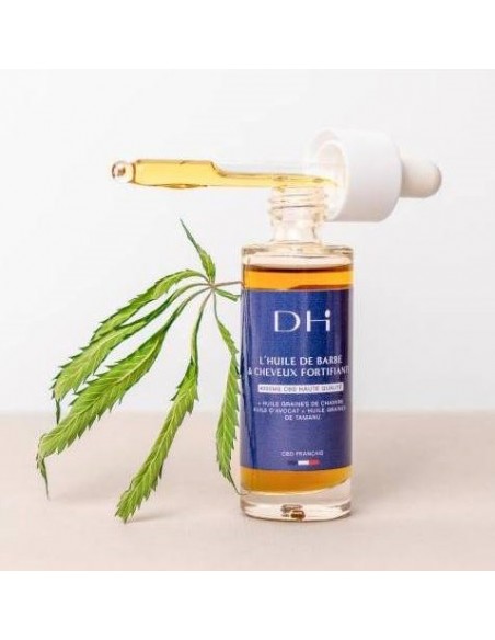 Huile de barbe et cheveux 4000mg CBD 30ml par Deli Hemp