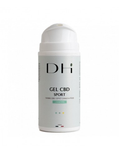 Gel sport CBD 1000mg Effet chaud / froid par Deli Hemp