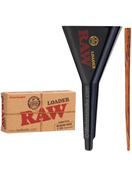 Remplisseur de cône Kingsize Raw Loader de la marque Raw